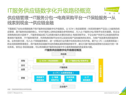 2021年中國it服務供應鏈數字化升級研究報告